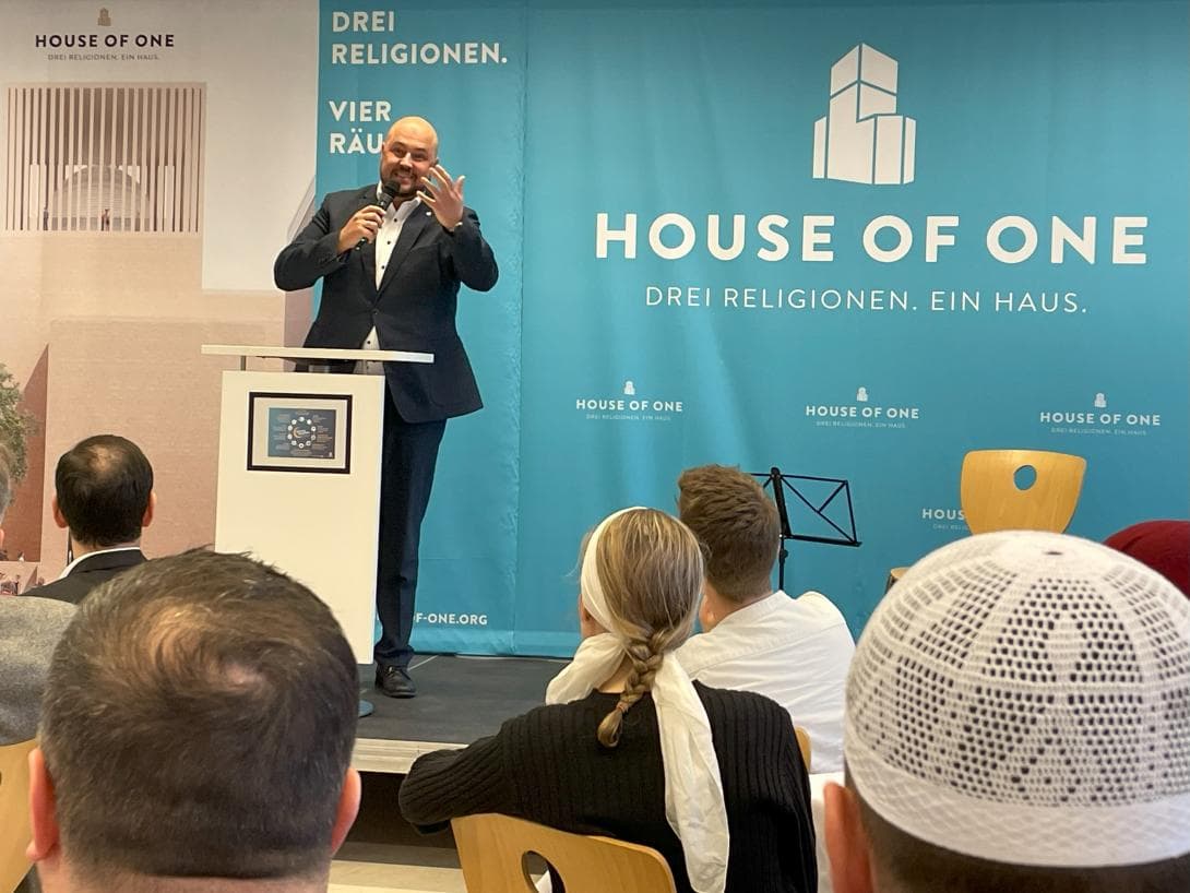 Interreligiöser Iftar des House of One: Frank Bewig, Bezirksbürgermeister von Berlin-Spandau
