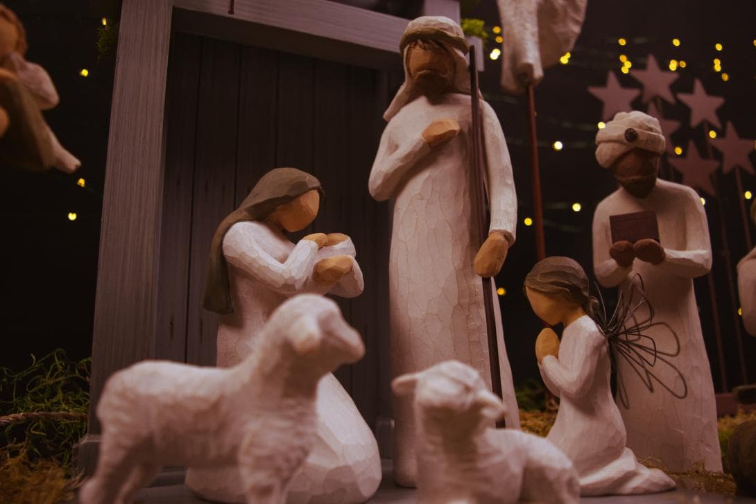 Christliche Krippe
