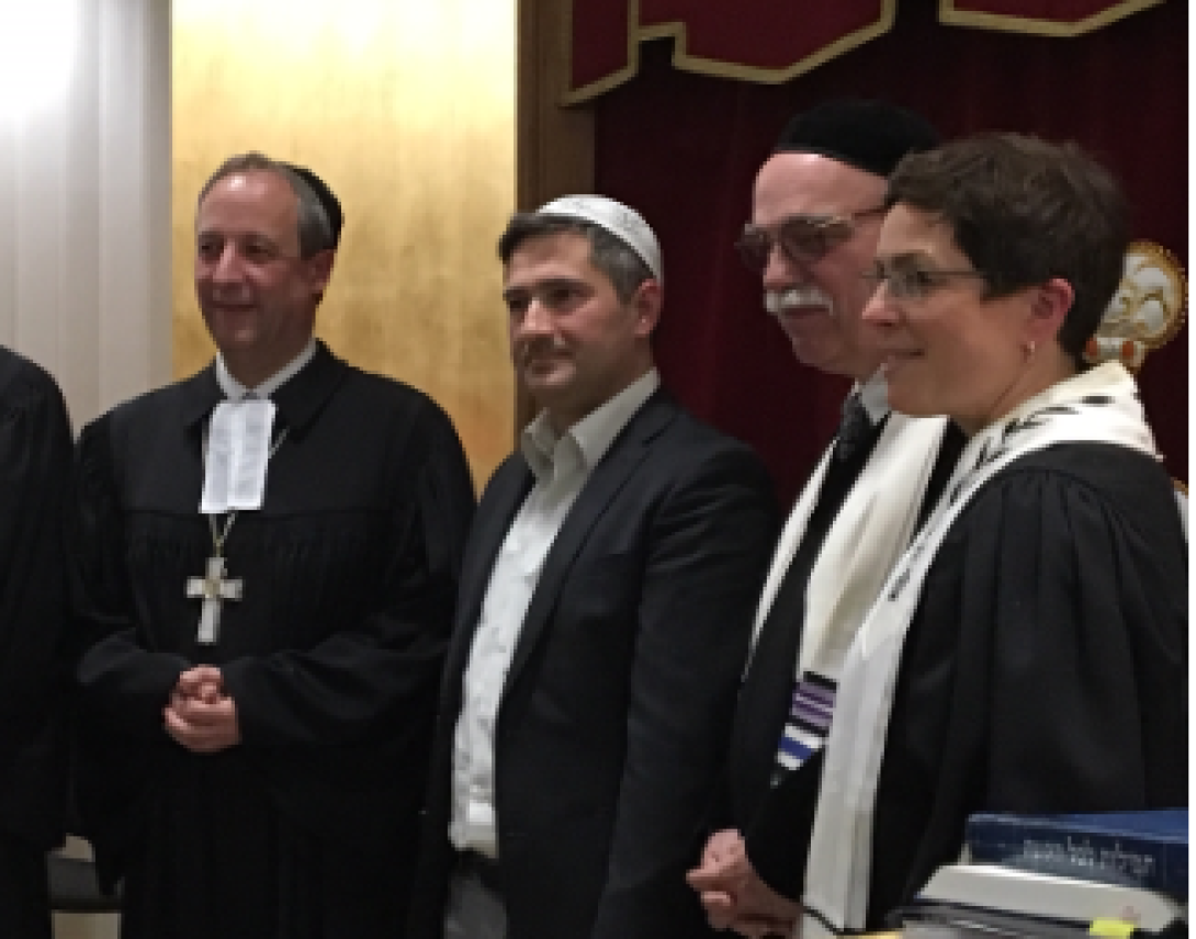 Schabbatgottesdienst mit Gedenken an antisemitischen Terror in der Pogromnacht Kristallnacht 1938