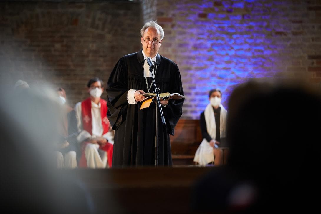 Bischof Christian Stäblein Friedensgebet 9/11 11. September peace prayer 